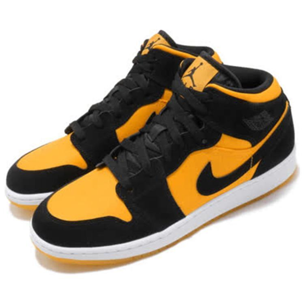 Кроссовки Jordan Air Jordan 1 Mid GS 2019 (Подростковая размерная сетка)