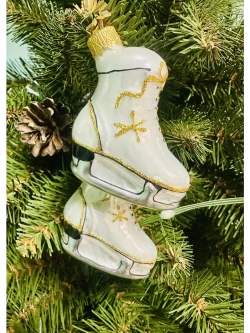 Елочное украшение Коньки-2 шт