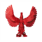 Деревянный конструктор Огненный Феникс со светящимися глазами (Lemmo)