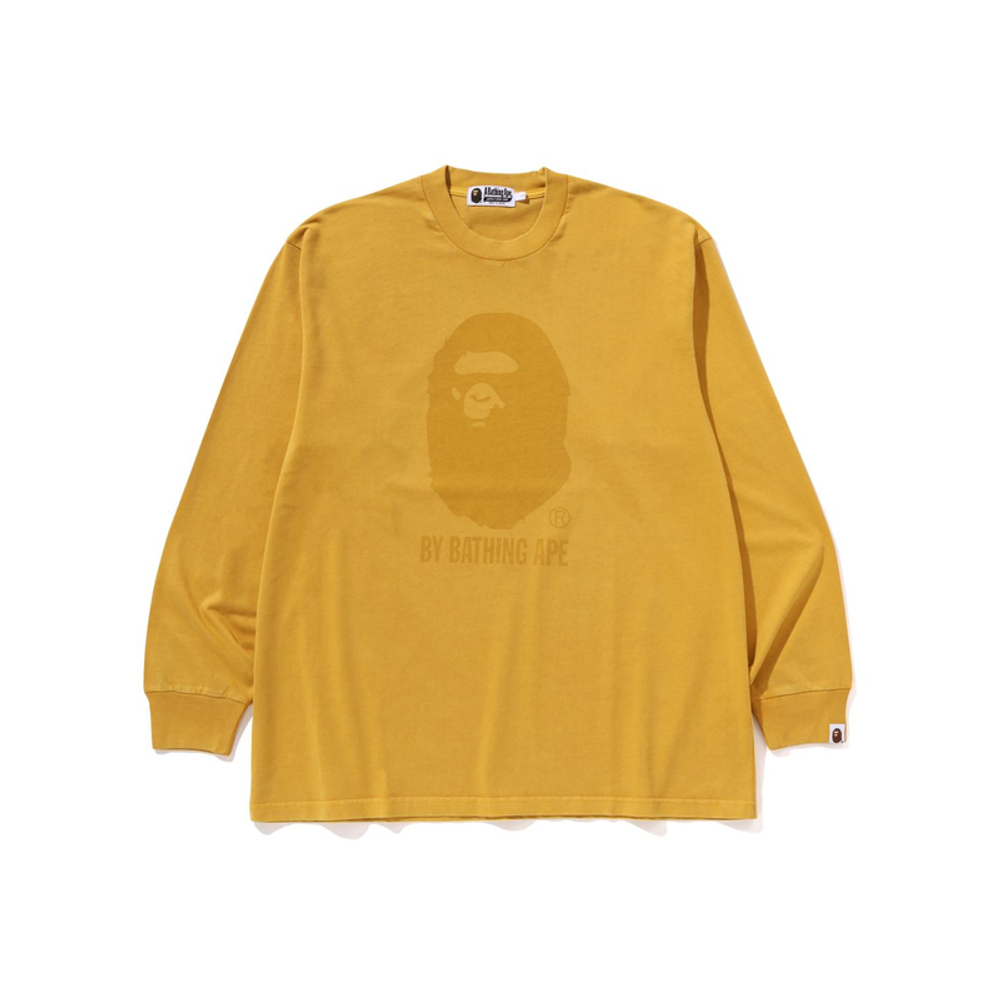 A Bathing Ape Bathing Ape Garment Dye Tee желтый