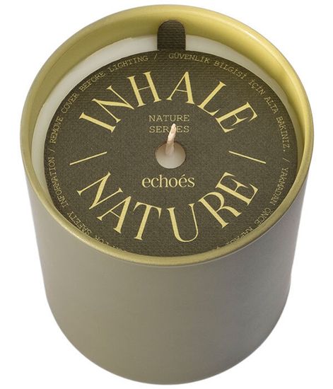 Eucalyptus & Pine, свеча Inhale Nature collection, Echoes