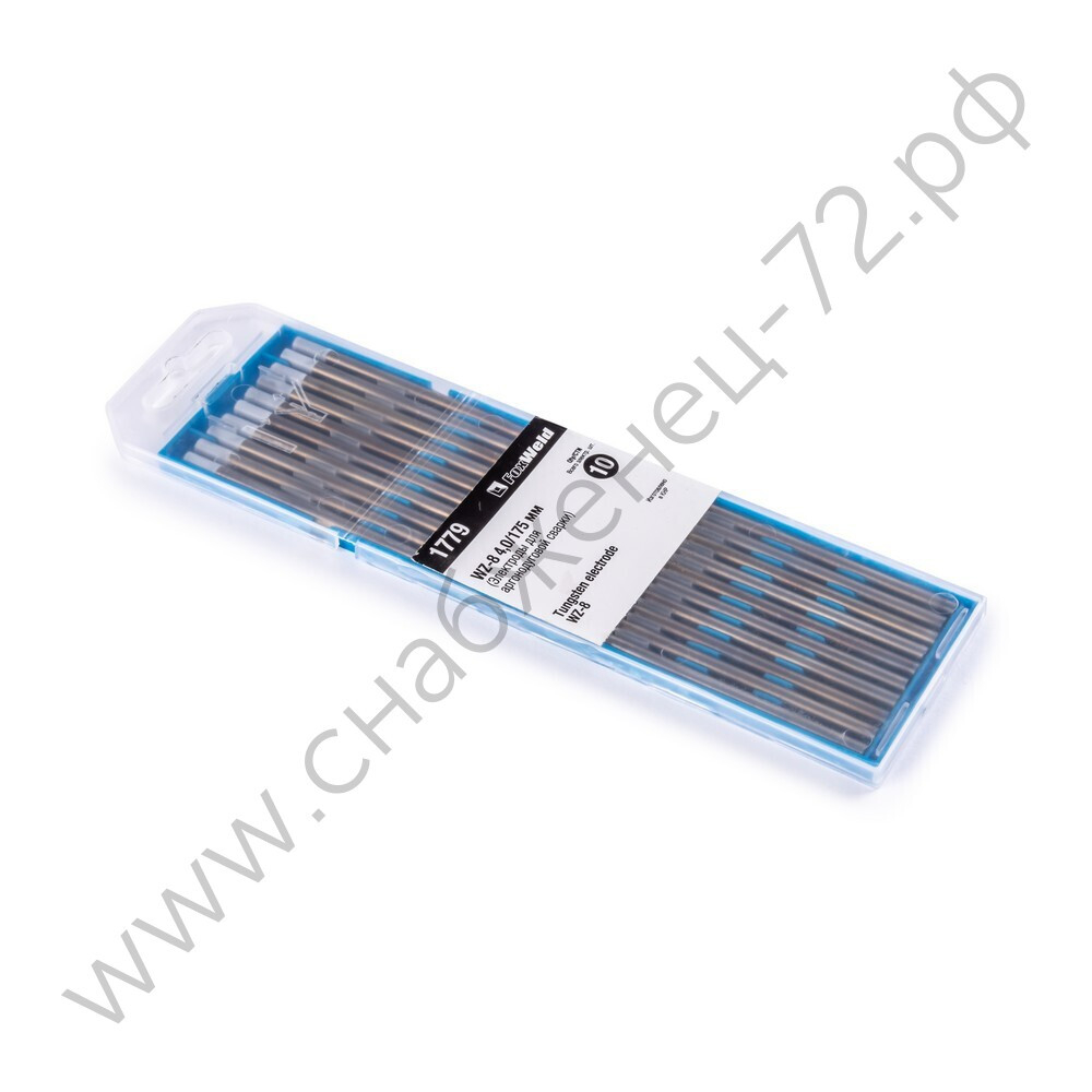 Вольфрамовый электрод WZ-8 4,0мм / 175мм (1шт.) FoxWeld