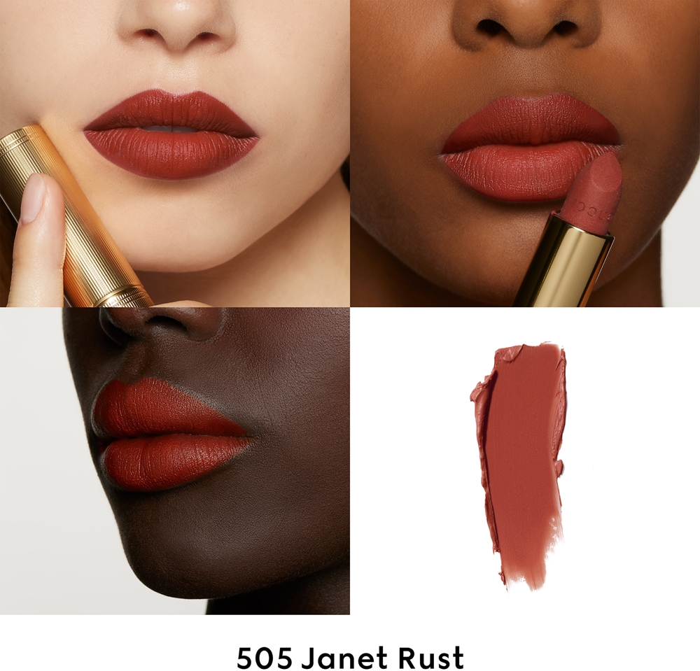 Gucci Gucci Beauty Rouge a Levres Matte Lipstick - Матовая помада оттенок 505 Janet Rust, 3 g