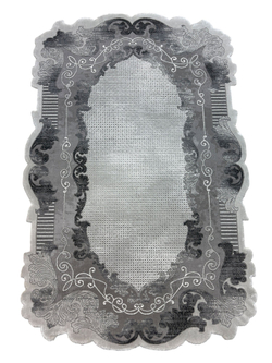 Ковер Safir 00857G Gray/Grey Прямоугольник (1.16 х 1.8)