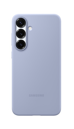 Силиконовый чехол для Galaxy S25 , голубой