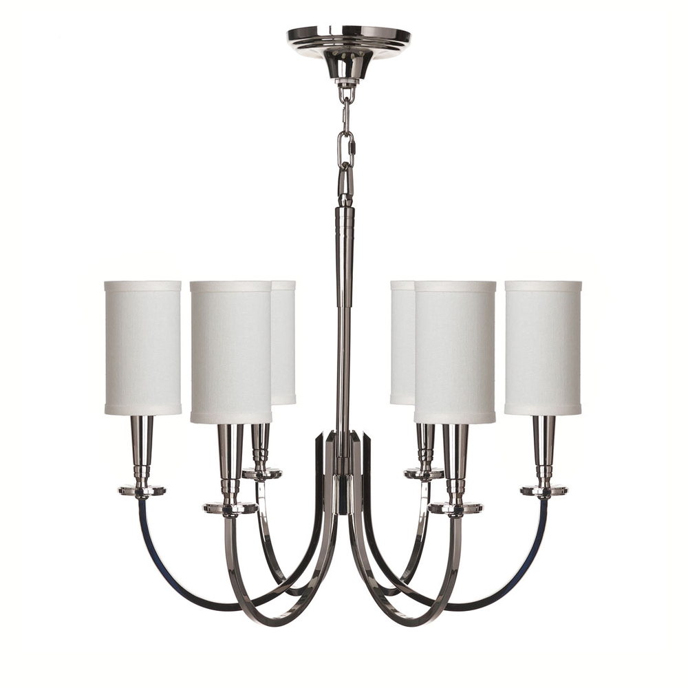 Люстра Cloyd LONSDALE C6 / Ø59 см - никель (арт.10041)