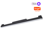 359631 SHINO NT25 000 черный Трековый низковольт. св-к диммир. со сменой цв.температуры, пульт ДУ/Tuya Smart Life IP20 LED 20W 48V 3000-6000K FLUM