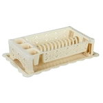 Сушилка для посуды Кружево (бежевый)