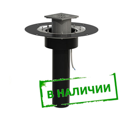 ТП-03.У.100/4-Э Кровельная воронка для эксплуатируемой кровли с трапом