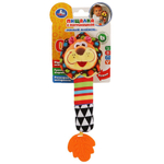 315938/Текстильная игрушка погремушка лев пищалка маленькая Умка/RSS-L5/1