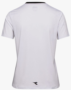Женская теннисная футболка Diadora L. SS T-Shirt - белый