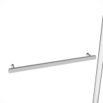 Душевая дверь Slim Soft VDS-1SS130CL, 1300, хром, стекло прозрачное