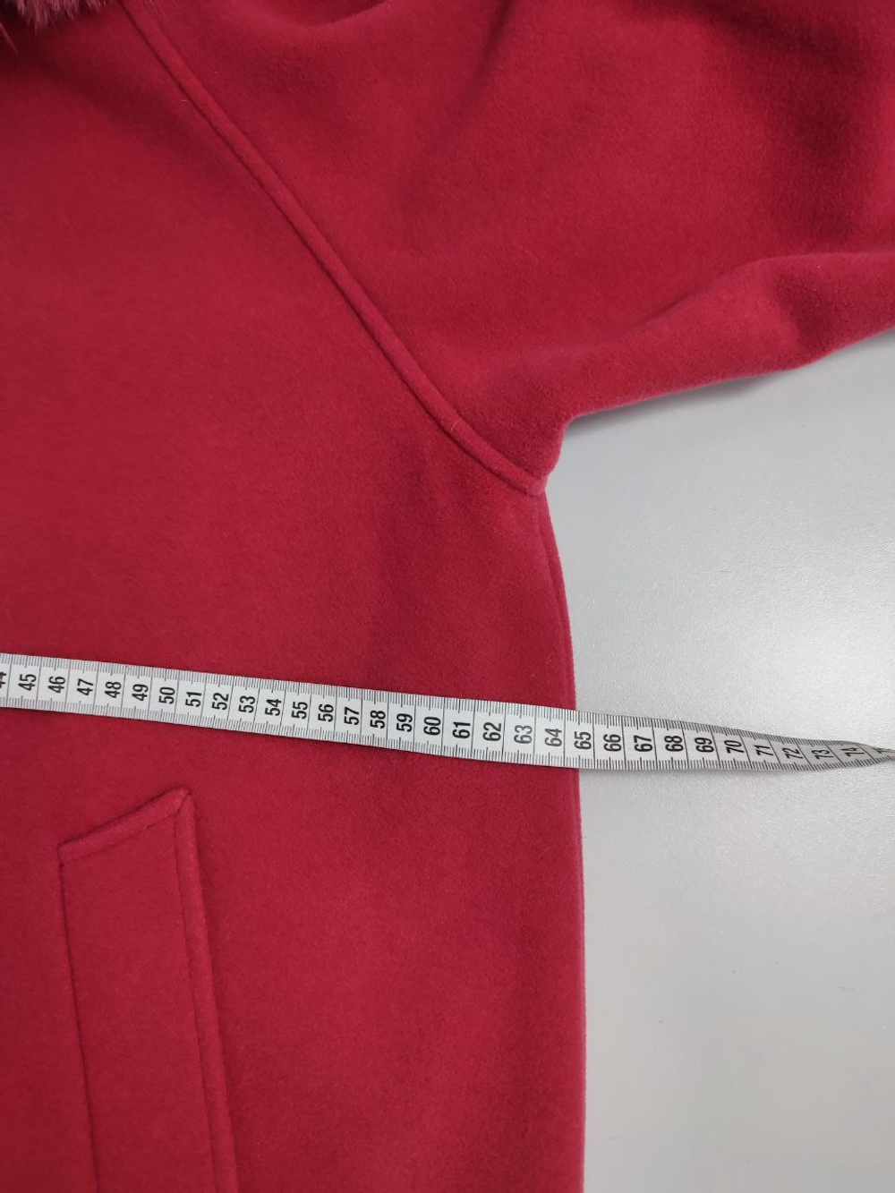 Пальто кашемировое 60 размер