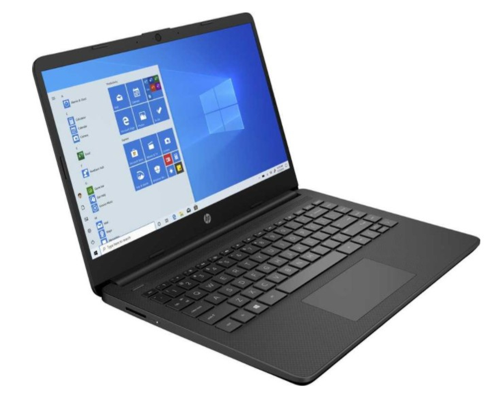 Ноутбук HP 14s-fq0088ur (3B3M2EA) 14"(1920x1080)IPS/ Athlon-3150U(2.4ГГц)/ 4Гб/ 256Gb SSD/ Radeon Graphics/ нет DVD/ Win10 / Черный