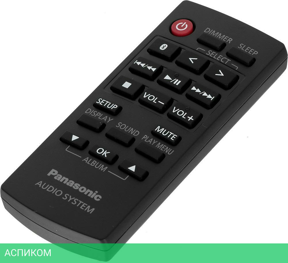 Музыкальный центр Panasonic SC-TMAX10GSK черный