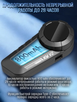 Мотогарнитура Freedconn KY V2