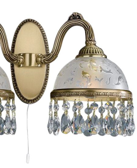 Двухламповое бра Reccagni Angelo A.6200/2