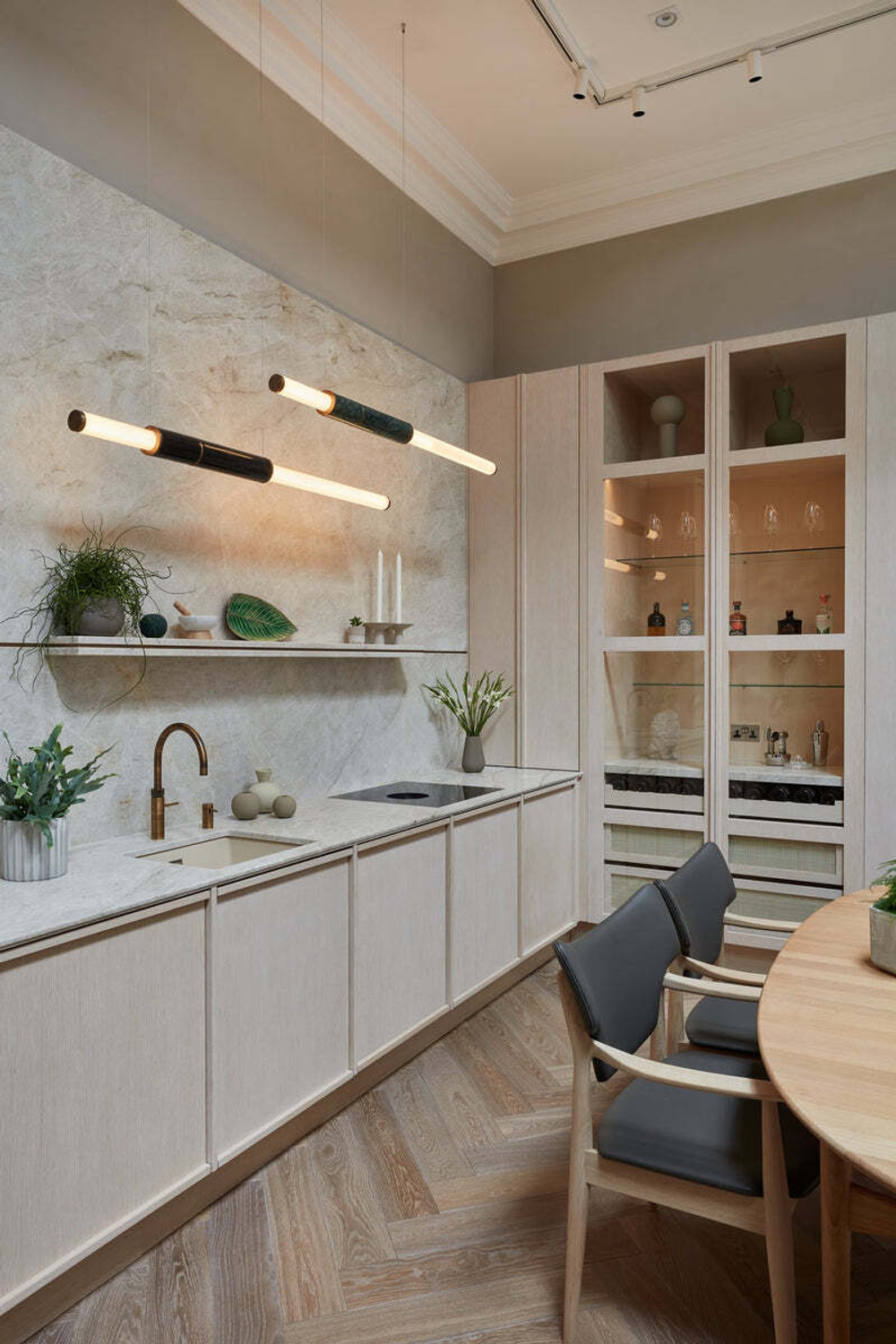 Люстра дизайнерская горизонтальная Light pipe S58-05 by Cameron Design House by Light Room