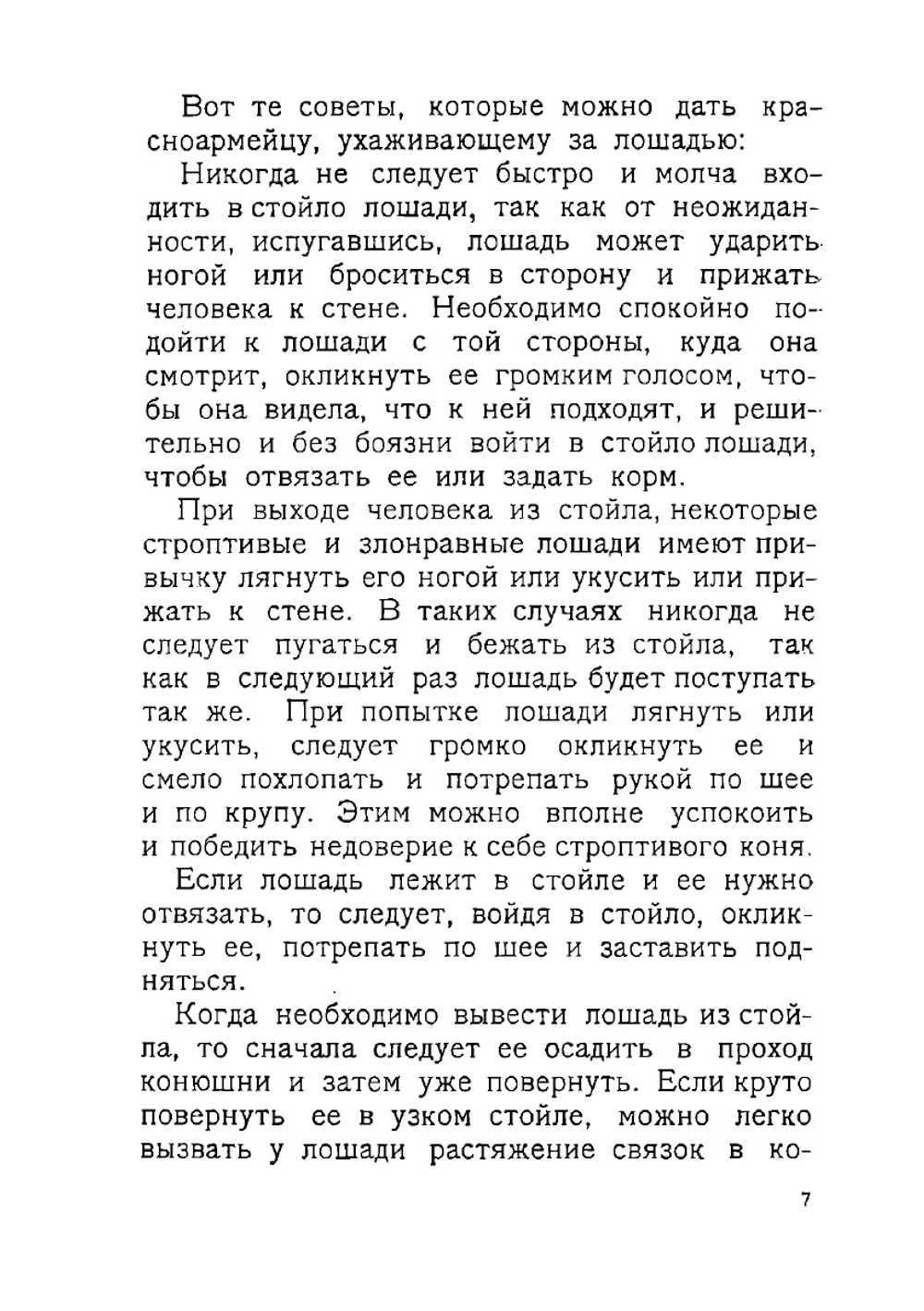 Боевой товарищ. Лошадь и уход за ней | В. Иакобсен