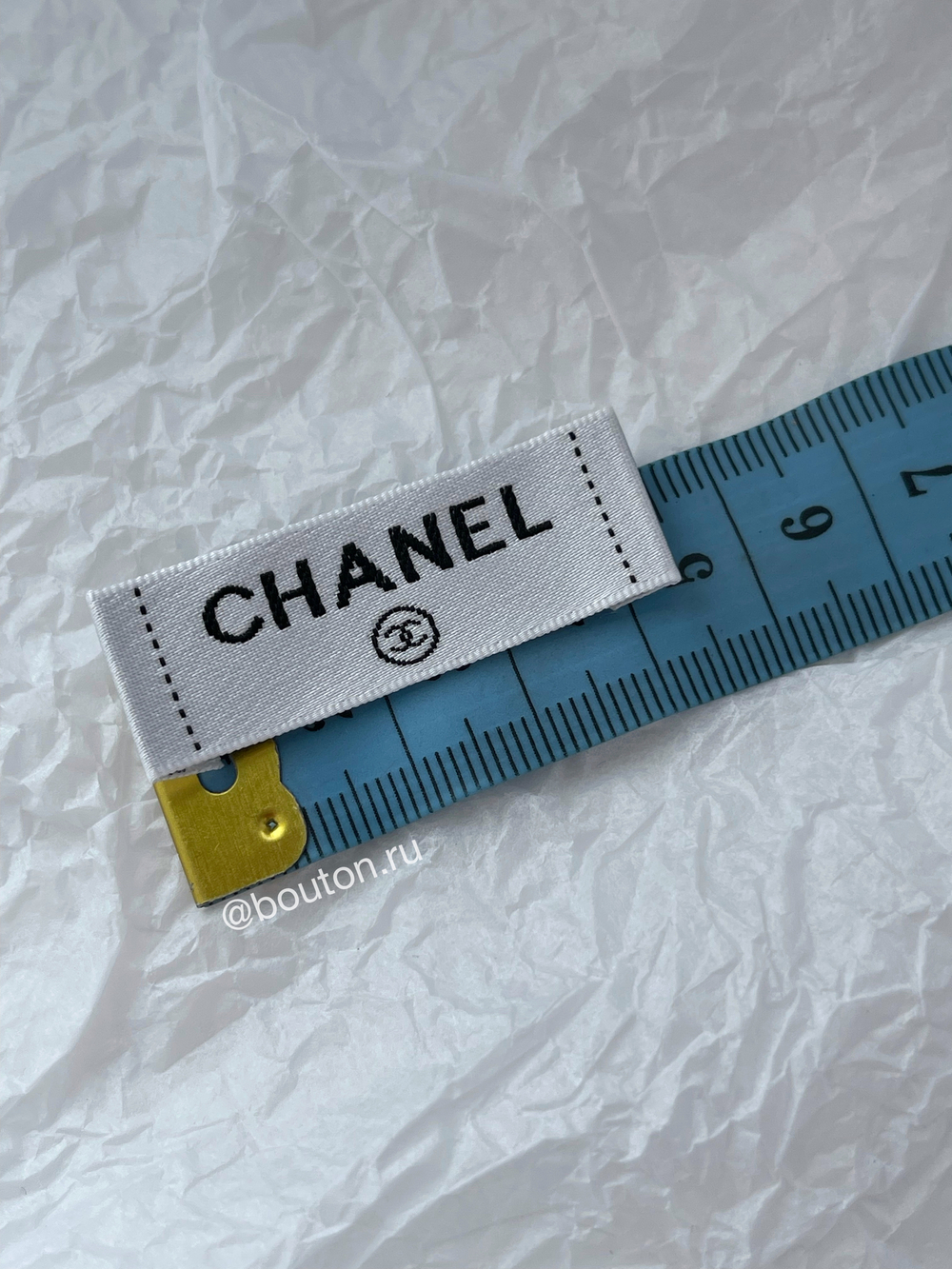 Бирка Шан. Белая 15x45 мм. 2