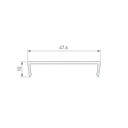 Экран S2-LINIA69-F-2500 OPAL (Arlight, Пластик) 029672