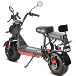 Электроскутер WHITE SIBERIA MINI R 2.0 1200W BLACK