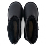 UGG Mens Classic Short Zip Metallic Black
