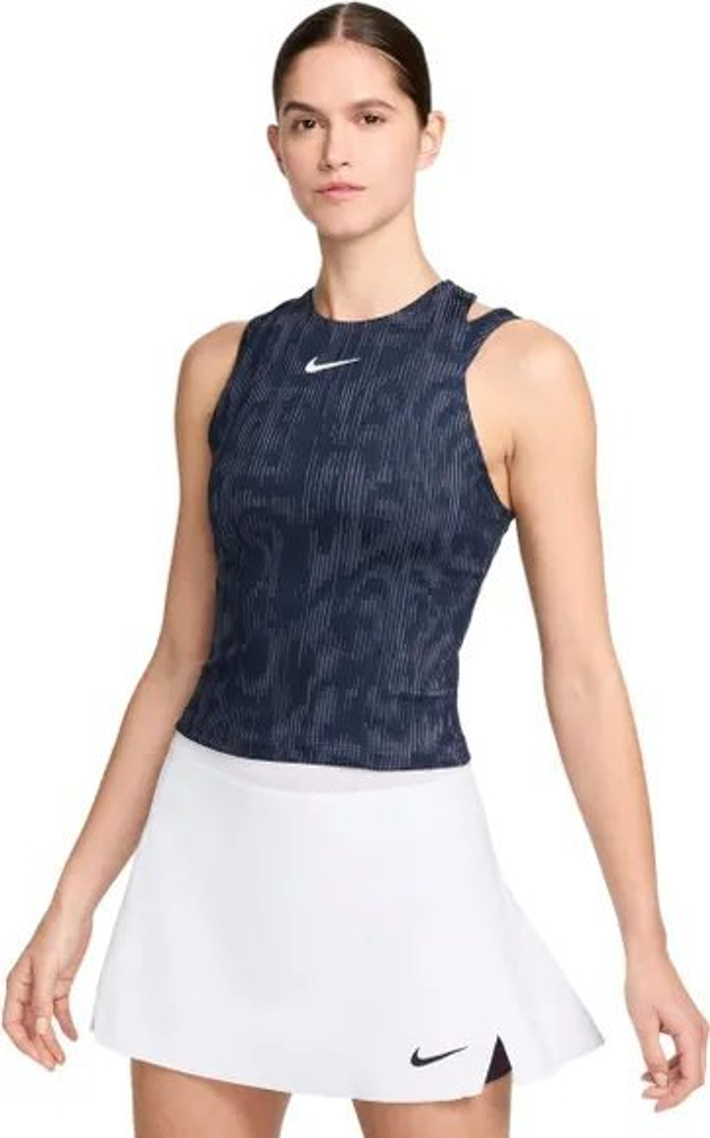 ОДЕЖДА ДЛЯ ТЕННИСА Женская, Майка NIKE COURT DRI FIT SLAM .