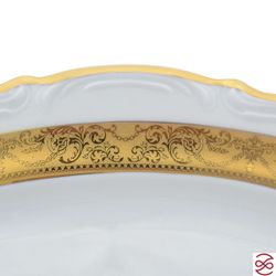 Блюдо овальное Repast Матовая полоса Мария-тереза 33 см 1шт