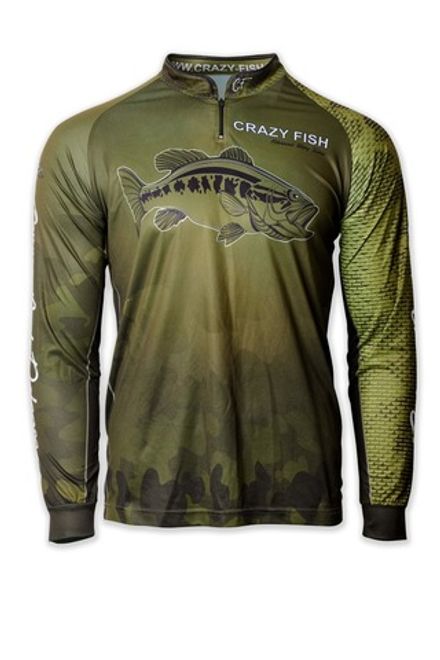 Джерси Crazy Fish Camo Fish Scale 3XL