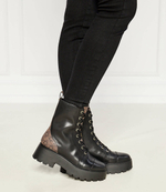 Кожаные ботильоны Michael Kors - черный(40T4BKFE9L)