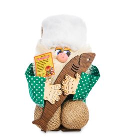 DO-108 Домовик Матвей с рыбой - Вариант A