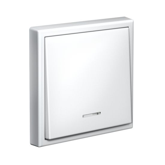 Выключатель 1-кл. ArtGallery (сх. 1а) 10AX с подсветкой механизм бел. SE GAL000113