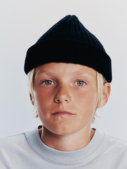 ZARA ШАПКА КРУПНОЙ ВЯЗКИ, ЧЕРНЫЙ