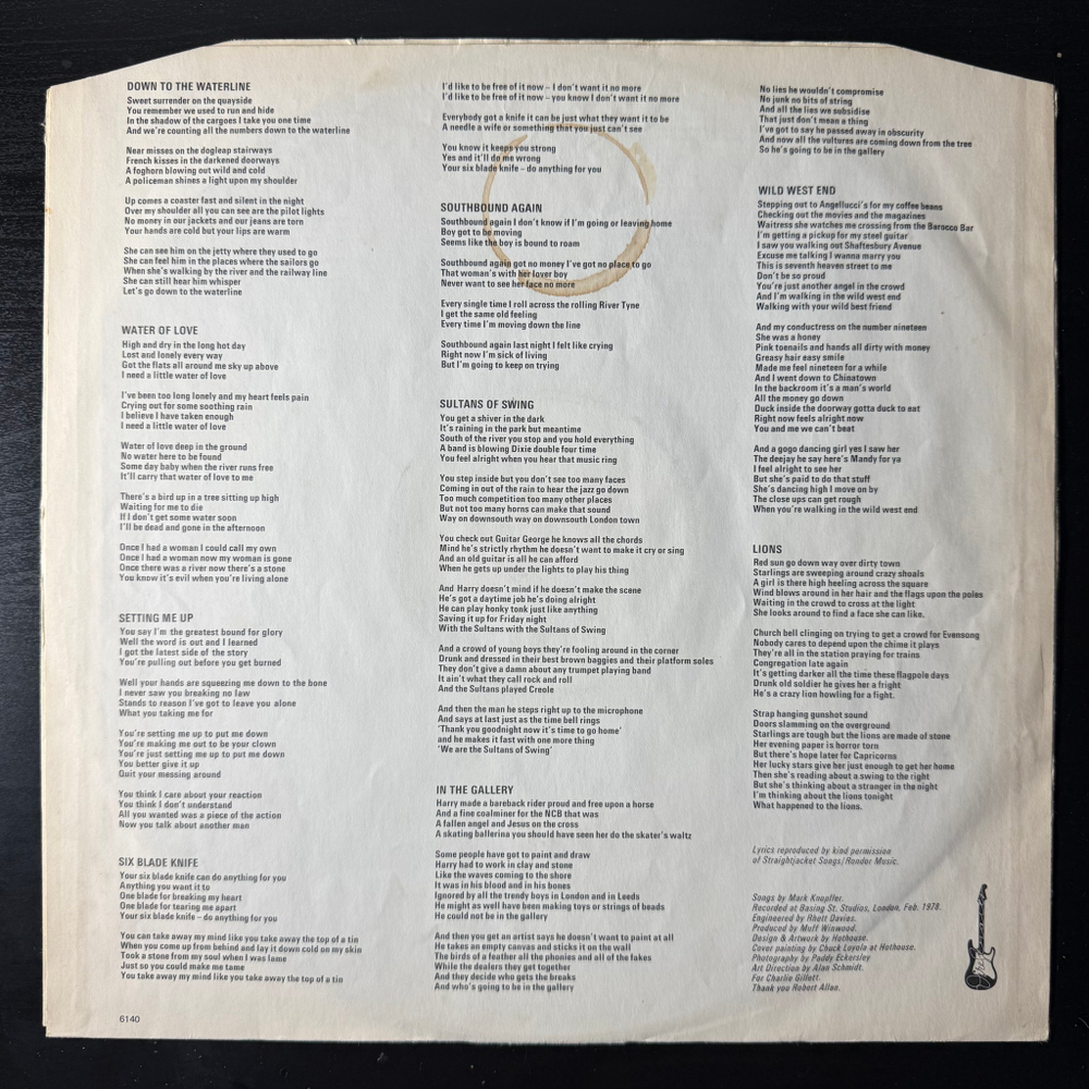 Виниловая пластинка Dire Straits - Dire Straits LP