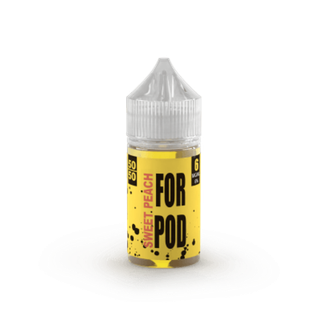 Купить For Pod Classic 30 мл - Sweet Peach (6 мг)
