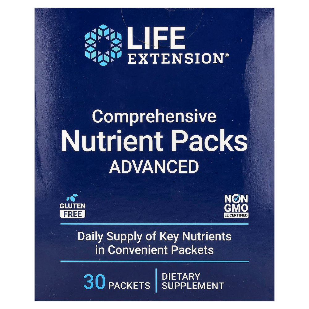 Life Extension, комплексные питательные наборы, улучшенная формула, 30 пакетиков