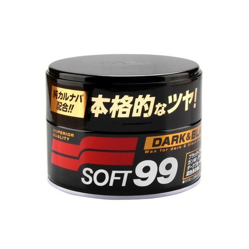 Полироль для кузова защитный Soft99 Soft Wax для темных, 300 гр 0001010140