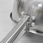 Ковш 1л 14см нерж с ручкой