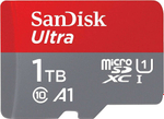 SanDisk Ultra 1TB microSD UHS-I U1 V10 A1, R 140 МБ/с для Chromebook