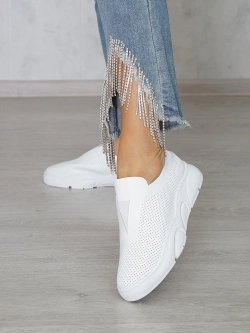 Кроссовки женские летние натуральная кожа