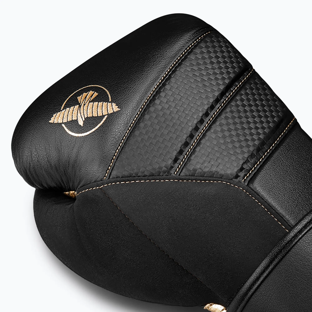Боксёрские перчатки Hayabusa T3 black/gold