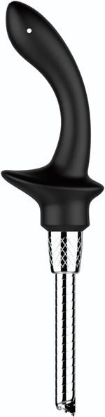 Набор из 2 насадок для анального душа Shower Douche Duo Kit Beginner (Цвет: черный)