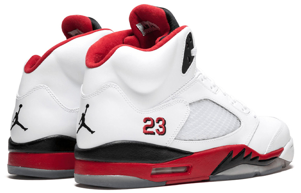 Кроссовки Jordan Air Jordan 5 Retro Fire Red Black Tongue (2013)