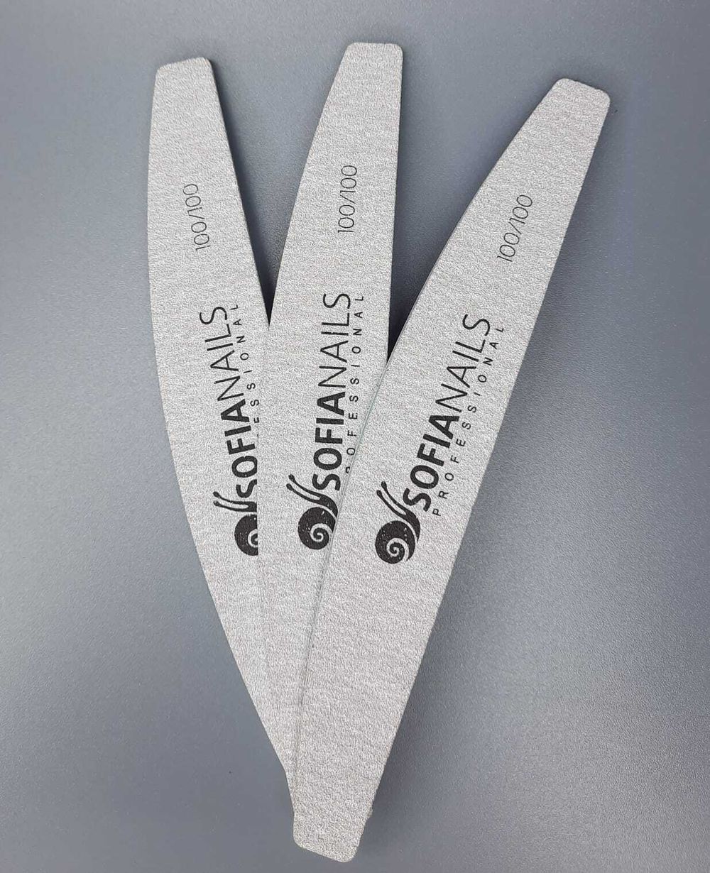 SofiaNails Пилка зебра лодка Яп