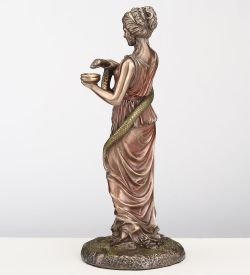 Veronese WS-1319 Статуэтка «Гигиея - богиня здоровья и чистоты»