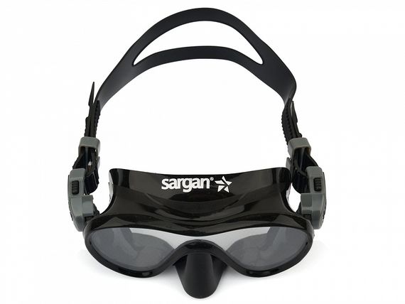 Маска детская Sargan Агидель kids 3-6 лет черная