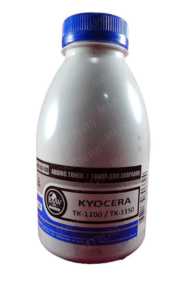 Тонер для Kyocera TK-3130/3160/3170/1120/1130/1170/1200/725/7205 (120г) B&amp;W Premium (Tomoegawa)