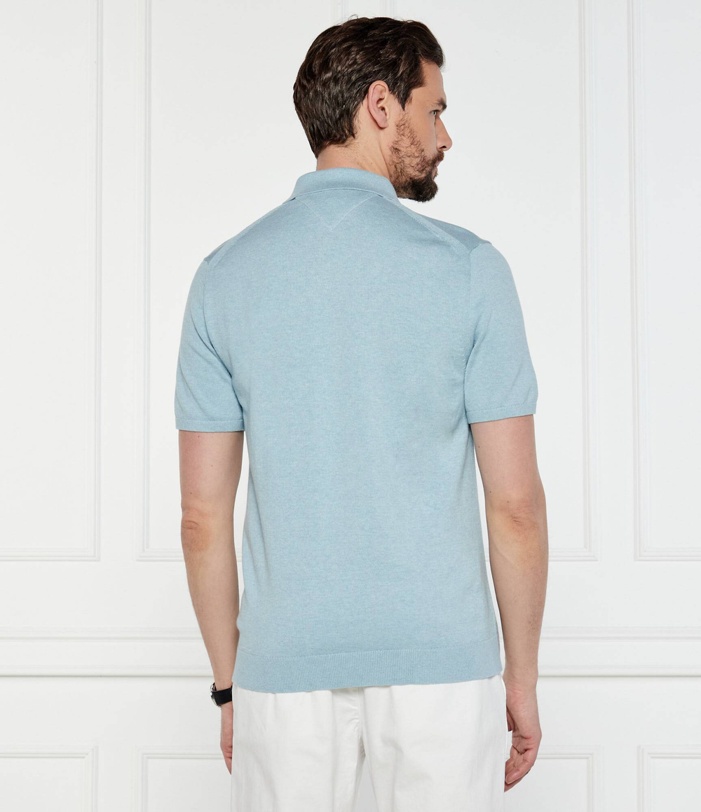 Поло ESSENTIAL Tommy Hilfiger - голубой(MW0MW37396)