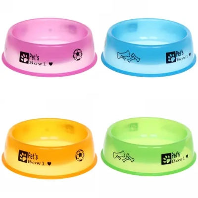 Миска пластиковая «Паппи» 21*6,5см цвет микс